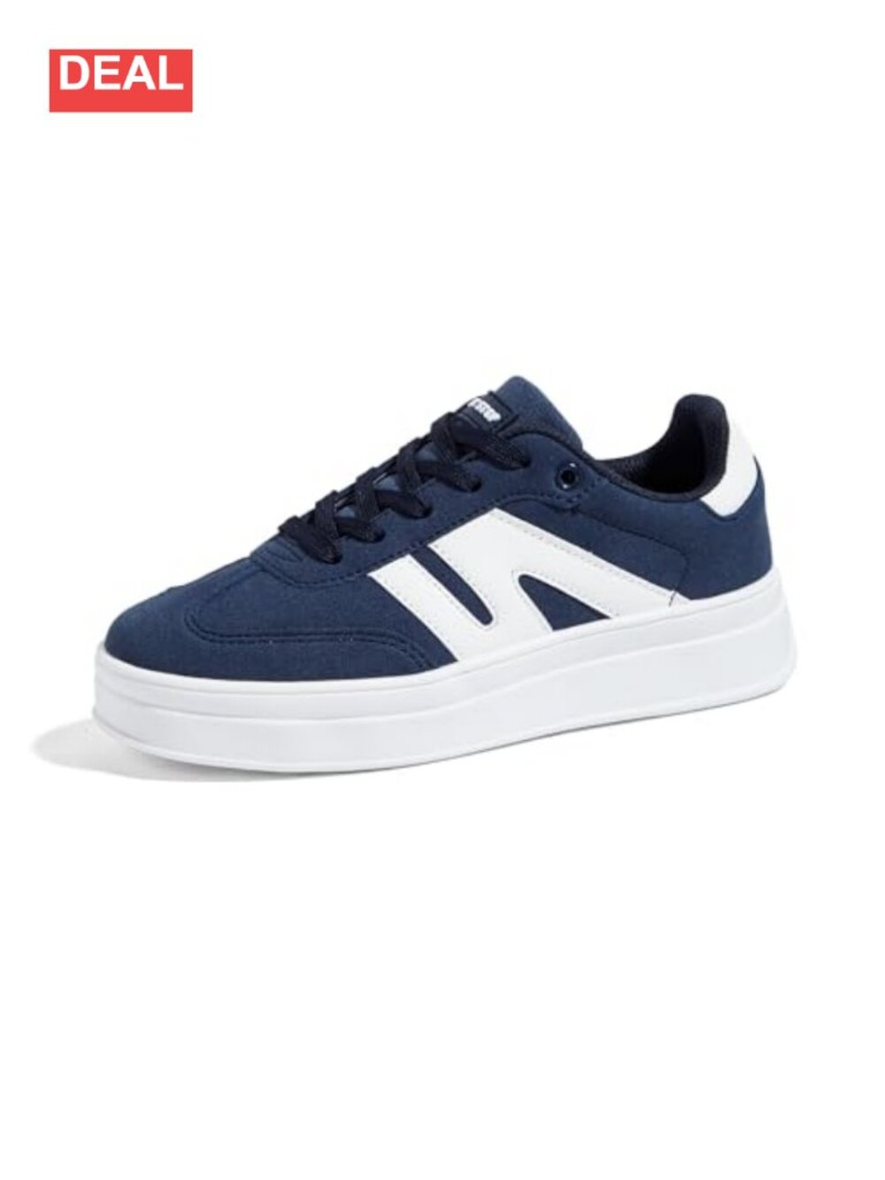 Platform Sneakers Lace-Up Non-Slip Casual Retro Tennis Kids Shoes